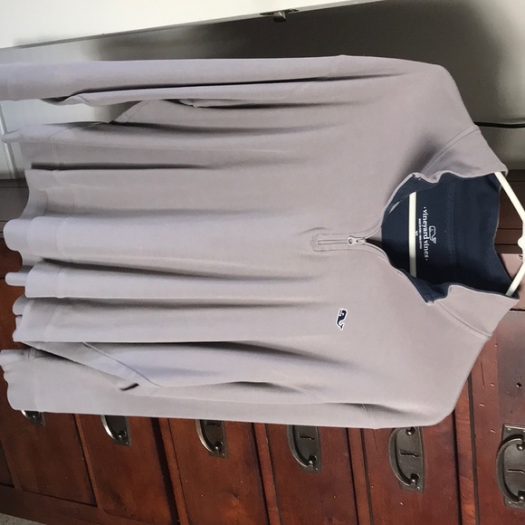 Vineyard Vines Other - Vineyard vines Mens quarter zip grey XL